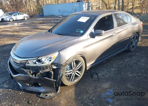 2016 Honda Accord Sport из США, поврежденный, VIN 1HGCR2F5XGA034745